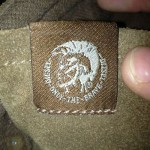 DIESEL Mens Idol Brown Suede High Top Sneakers Shoes 10 Eur 43