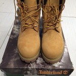 Timberland Brown Leather Boots Mens Size 9 Wheat 18094 Waterproof