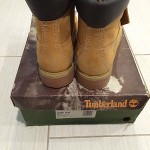 Timberland Brown Leather Boots Mens Size 9 Wheat 18094 Waterproof