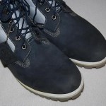 Mens TIMBERLAND Waterproof Genuine Leather Boots – Size 11.5 – Blue/Grey