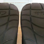 Mens sz 11 M black leather lightweight Clarks slip on dress or casual shoes