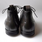 $495 NIB Hugo Boss Dark Brown Matans Wing Tip Dress Boots 10