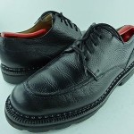 COLE HAAN LEATHER OXFORDS SZ 8.5 W MENS CASUAL DRESS SHOES BLACK LACEUPS