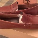 $138 NEW MENS COLE HAAN GUNNISON DRIVING MOCCASIN BROWN LEATHER SHOE SIZE 10.5