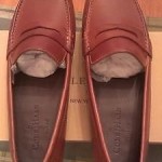$138 NEW MENS COLE HAAN GUNNISON DRIVING MOCCASIN BROWN LEATHER SHOE SIZE 10.5
