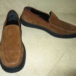 Men’s Cole Haan Brown Suede Italian Loafer Slip On Shoes Sz 8 M