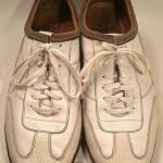 Cole Haan Nike Air G Series Mens 10-10.5 White Leather Shoes Sneakers