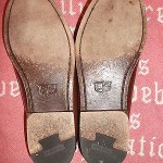 Mens COLE HAAN Brown Leather Dress shoes Sz 8 E