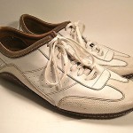 Cole Haan Nike Air G Series Mens 10-10.5 White Leather Shoes Sneakers