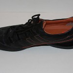 Hugo Boss Orange Label Black Leather Fashion Sneaker Trainer Size 46 US 12.5/13