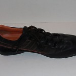 Hugo Boss Orange Label Black Leather Fashion Sneaker Trainer Size 46 US 12.5/13