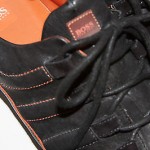 Hugo Boss Orange Label Black Leather Fashion Sneaker Trainer Size 46 US 12.5/13