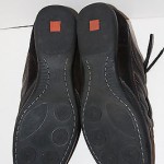Hugo Boss Orange Label Black Leather Fashion Sneaker Trainer Size 46 US 12.5/13