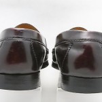 NICE! Mens shoes COLE HAAN burgundy leather tassel loafers sz  8 D