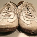 Cole Haan Nike Air G Series Mens 10-10.5 White Leather Shoes Sneakers