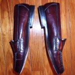 Cole Haan Mens Pinch Penny Dark Brown Leather Casual Slip-On Loafers Shoes 9 M