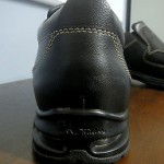Cole Haan Mens Black Leather shoes Nike Air loafers size 8 New Store Display