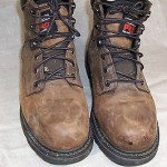 Timberland Hunting work boots Shoes leather 10 safety brown hiking steel toe pro