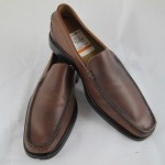 Cole Haan Dress Leather Loafer Slip-Ons – Brown – 8.5 M – Split Rubber Soles