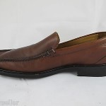 Cole Haan Dress Leather Loafer Slip-Ons – Brown – 8.5 M – Split Rubber Soles