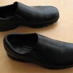 Men’s COLE HAAN Black Leather Winter Clog style Slip-on Shoes Sz 10