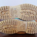 Mens sz 10.5 M white leather Timberland all terrain work or casual ankle boots