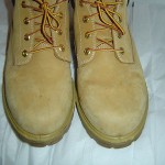 Timberland 11041 Mens sz 11M Wheat Suede Waterproof Oxfords Classic Work Boots