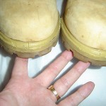 Timberland 11041 Mens sz 11M Wheat Suede Waterproof Oxfords Classic Work Boots