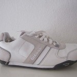 NIB Mens Diesel Loop White Leather sneakers shoes size 8
