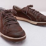 Mens 10 M COLE HAAN Nike Air Brown Leather Casual Fashion Sneakers Shoes