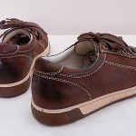 Mens 10 M COLE HAAN Nike Air Brown Leather Casual Fashion Sneakers Shoes