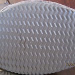 Mens size 12 M leather Diesel low profile athletic sports shoes gray teal beige