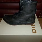 MENS DIESEL BASKET BUTCH BOOTS. SHOES SIZE 10.5 BLACK, NEW WITH BOX!!!
