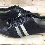 BOSS GREEN BY HUGO BOSS VICTOIRE NEO SNEAKER BLACK MENS SIZE 11