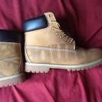 Men’s Timberland boots wheat/ nu buck size 12
