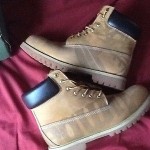 Men’s Timberland boots wheat/ nu buck size 12