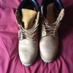 Men’s Timberland boots wheat/ nu buck size 12