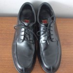 COLE HAAN MEN’S BLACK LEATHER CASUAL LACE UP SHOES SIZE 12 M