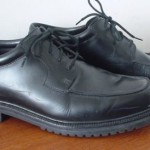 COLE HAAN MEN’S BLACK LEATHER CASUAL LACE UP SHOES SIZE 12 M