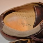Mens Cole Haan Size 10 M Brown/Beige Suede Saddle Shoes GREAT Condition