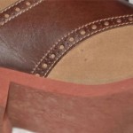 Mens Cole Haan Size 10 M Brown/Beige Suede Saddle Shoes GREAT Condition