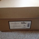 Cole Haan ‘Lunargrand Long Wingtip’ Oxford Sz 9 M in Black/White $228