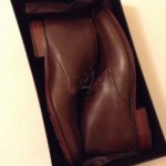 Cole Haan Brown Grain Leather Lace Up Boot 8.5 Nike Air NWB
