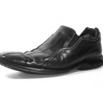 COLE HAAN Shoes NIKE AIR Slip On DRIVING Loafers LEATHER Black CASUAL Mens 13 M