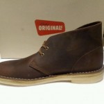 NEW MENS CLARKS ORIGINAL DESERT BEESWAX LEATHER BOOTS 78358 SIZE 9.5