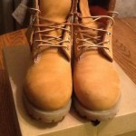 Timberland boots mens size 8 in box NICE!