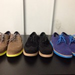 3 pairs cole haan lunargrand wingtip.