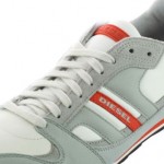 Diesel Gunner Y00326-PS873-H4483 Vaporous Gray Mirage Leather Casual Shoes Men
