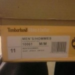 Men’s premium 6 inch timberland wheat size 11