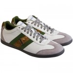 Diesel Mens Lounge White Gray Casual Lace Up Sneakers Shoes